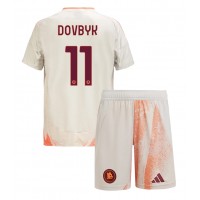 Maglia Calcio AS Roma Artem Dovbyk #11 Seconda Divisa Bambino 2024-25 Manica Corta (+ pantaloncini)